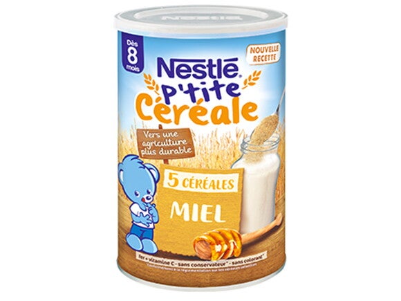 Nestlé P'tite Céréale miel pour bébé dès 8 mois