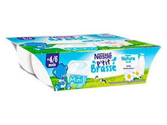 Yaourt Brasse Bebe Nature Mini P Tit Brasse Nestle Bebe