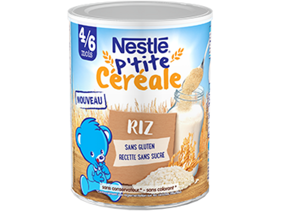 Nestle P Tite Cereale Riz Des 4 6 Mois Le Club Nestle Bebe