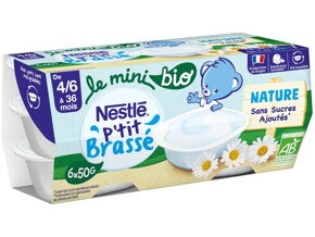 NESTLÉ P’tit Brassé Mini BIO Nature