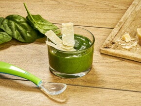 Recette crème d'épinards au parmesan pour bébé