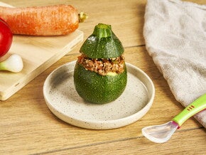 Recette courgettes farcies pour bébé