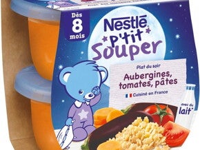 Aubergines, tomates, pâtes - recette pour bébé dès 8 mois