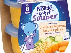Crème de légumes, tendres pâtes - recette pour bébé dès 8 mois