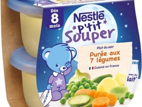 Purée a 7 légumes - recette pour bébé dès 8 mois