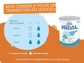 Nidal Slider Changement de Formule Age 3