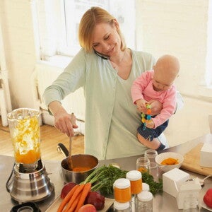 Conseils repas végétarien bébé