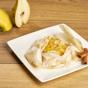 Recette papillote de fruits à la cannelle pour bébé