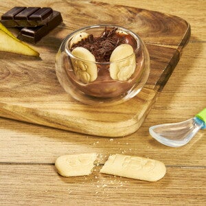 Recette charlotte aux poires et chocolat pour bébé