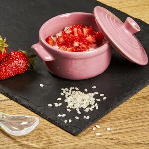 Recette riz au lait à la fraise pour bébé