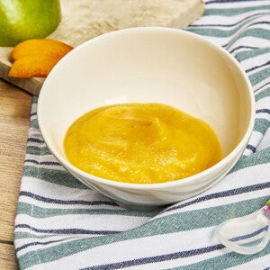 Recette purée de mangues pommes pour bébé