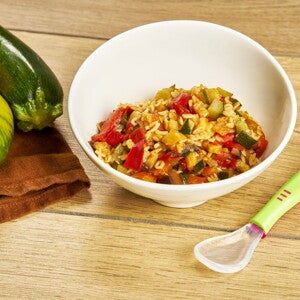 Recette ratatouille avec des pâtes pour bébé