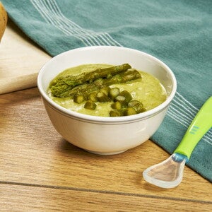 Recette velouté d'asperges et pommes de terre pour bébé