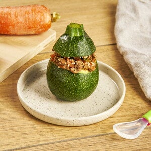 Recette courgettes farcies pour bébé
