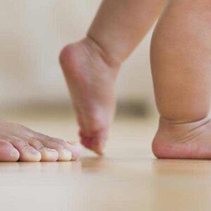 Les premiers pas de bébé 
