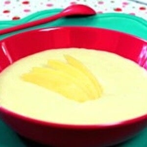 Recette purée de mangue à la noix de coco pour bébé