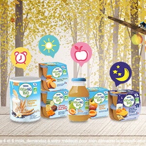 Découvrez la gamme complète de produits bio pour bébé !