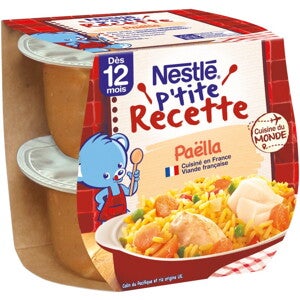 Légumes poulet basquaise - recette pour bébé dès 15 mois Légumes poulet basquaise - recette pour bébé dès 15 mois