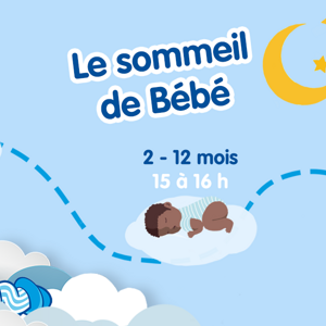 Le sommeil de bébé mois par mois