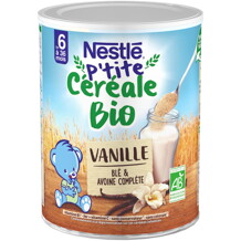 NESTLÉ P'tite Céréale Bio Vanille 