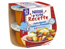 Petits légumes poisson à la provençale - recette pour bébé dès 12 mois