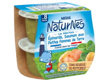 epinards saumon aux petites pommes de terre