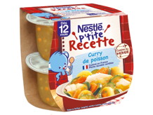 Curry de poisson - recette pour bébé dès 12 mois