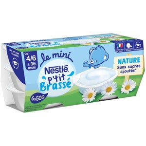 NESTLÉ P’tit Brassé Mini Nature NESTLÉ P’tit Brassé Mini Nature