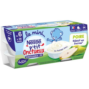 NESTLÉ P’tit Onctueux Croissance Poire NESTLÉ P’tit Onctueux Croissance Poire