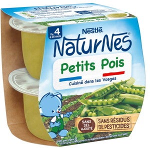 Petit pot NaturNes® Petit pois (2x130g) Petit pot NaturNes® Petit pois (2x130g)