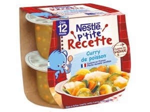Curry de poisson - recette pour bébé dès 12 mois Curry de poisson - recette pour bébé dès 12 mois