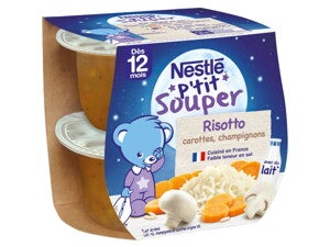 Risotto, carottes, champignons - recette pour bébé dès 12 mois Risotto, carottes, champignons - recette pour bébé dès 12 mois