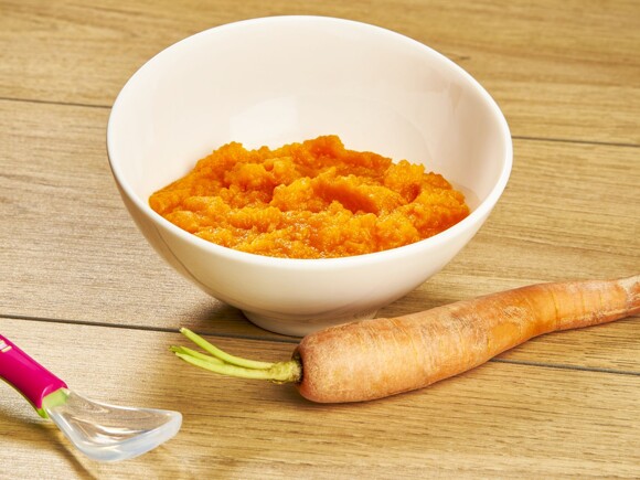 Recette purée de carottes pour bébé