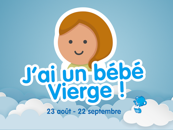 Le petit Astro rigolo Bébé Vierge