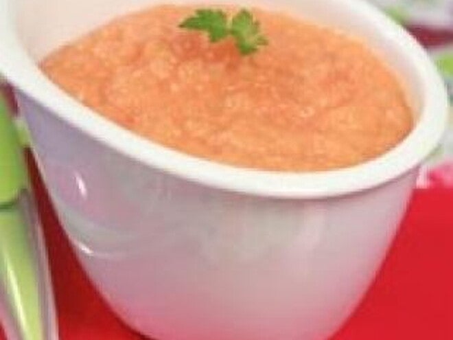 Purée de patate douce au bœuf Purée de patate douce au bœuf