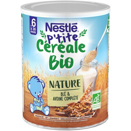 NESTLÉ P'tite Céréale Bio Nature 