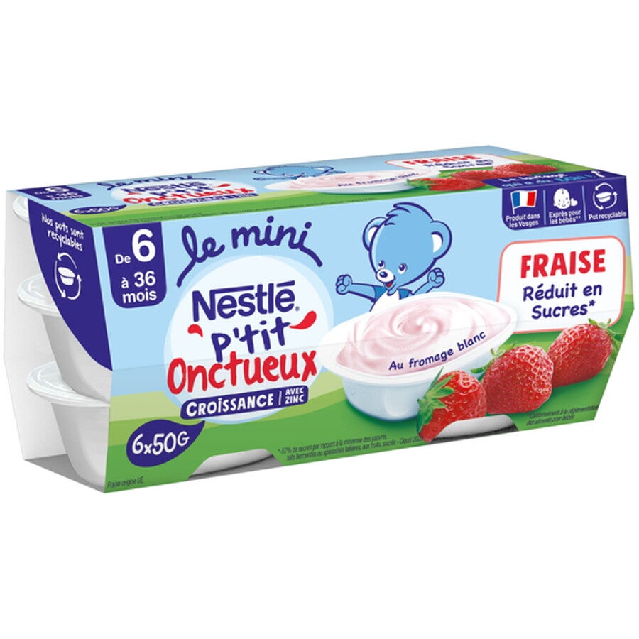 NESTLÉ P’tit Onctueux Croissance Fraise