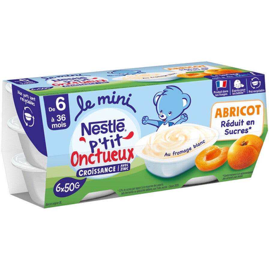 NESTLÉ P’tit Onctueux Croissance Abricot