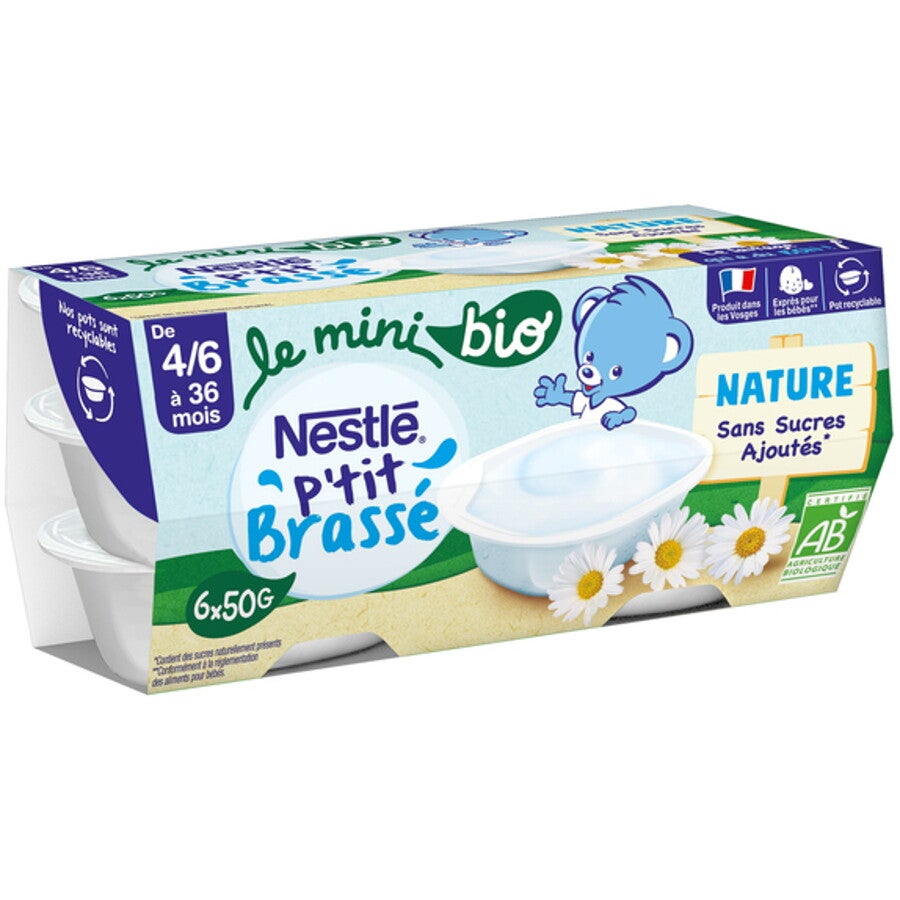 NESTLÉ P’tit Brassé Mini BIO Nature
