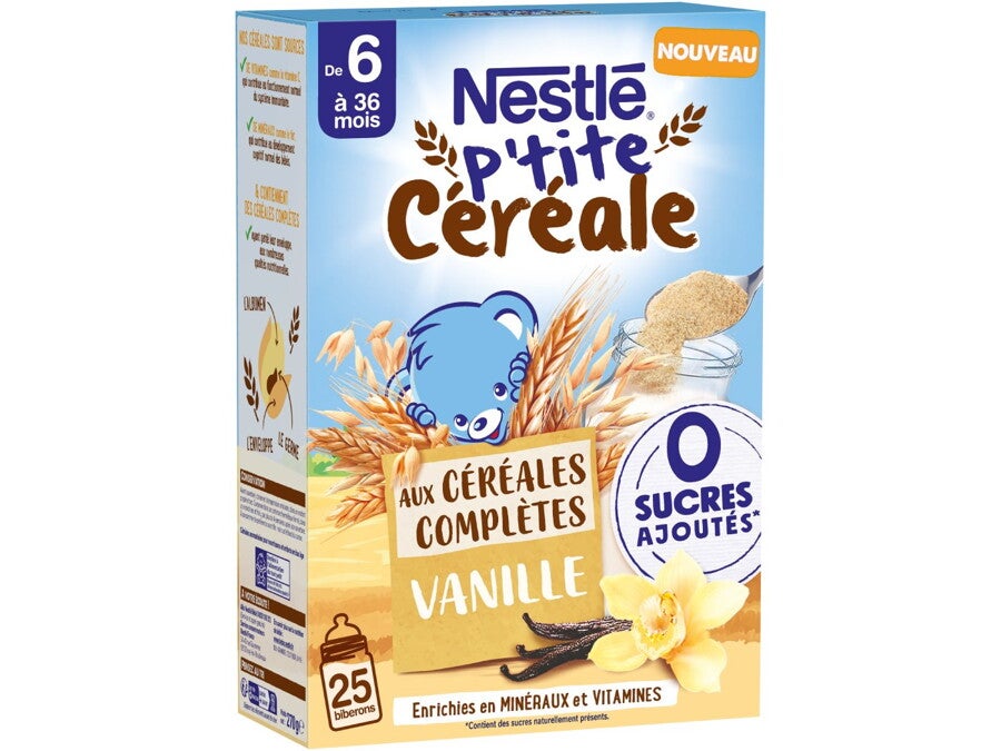 NESTLE® P’tite Céréale 0 sucres 