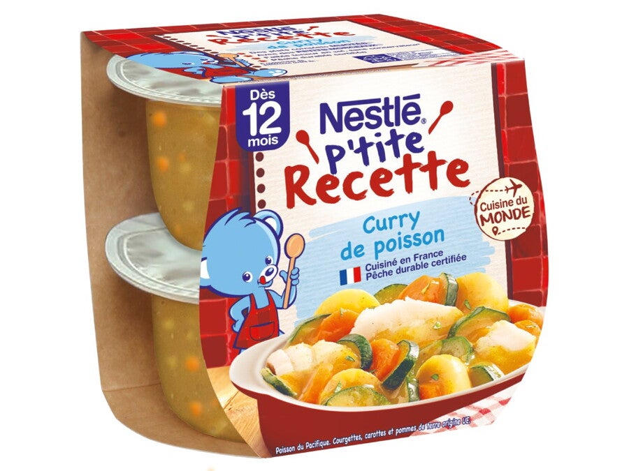 Curry de poisson - recette pour bébé dès 12 mois