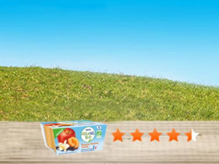 paratgez-votre-experience-banner Baby food on the background