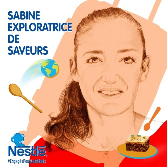 Sabine, exploratrice de saveurs. #EngagéePourLesBébés Sabine, exploratrice de saveurs. #EngagéePourLesBébés