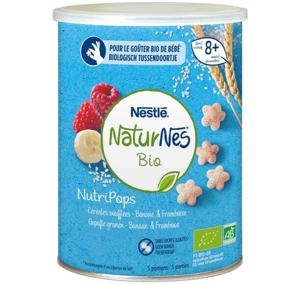 Nutripops Bio Banne Framboise