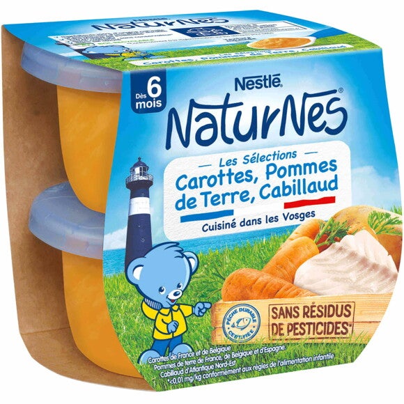 Les Plats Complets NaturNes® pour bébé Les Plats Complets NaturNes® pour bébé