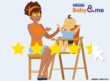 avis-de-parents-nestle-baby-me-ratings-reviews Mom feeding baby