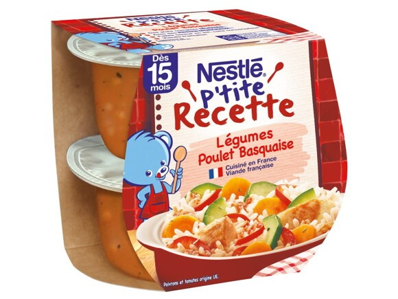 NESTLÉ P'tite Recette - Dès 15 mois NESTLÉ P'tite Recette - Dès 15 mois