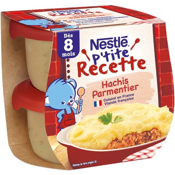 Hachis Parmentier - Recette pour bébé dès 8 mois Hachis Parmentier - Recette pour bébé dès 8 mois