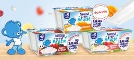 NESTLÉ P'tit Brassé Sans Sucres Ajoutés¹ NESTLÉ P'tit Brassé Sans Sucres Ajoutés¹