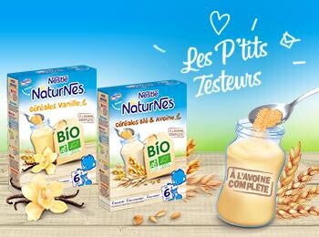 Nestlé P'tite Céréale Bio Blé & Avoine